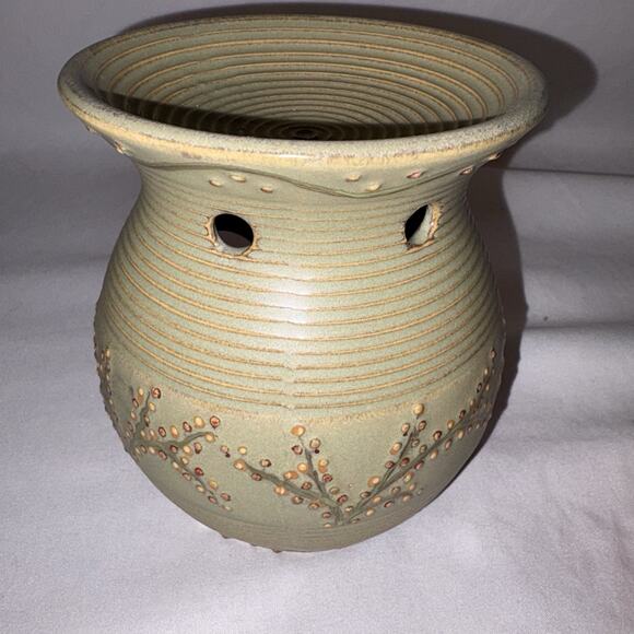 Yankee Candle Ceramic Stoneberry Tealight Candle Tart Warmer & Scented Tea light - Picture 4 of 11